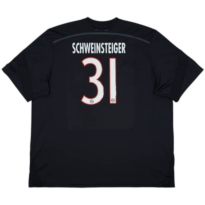 2014-15 Bayern Munich Third Shirt Schweinsteiger #31 - 6/10 - (3XL)