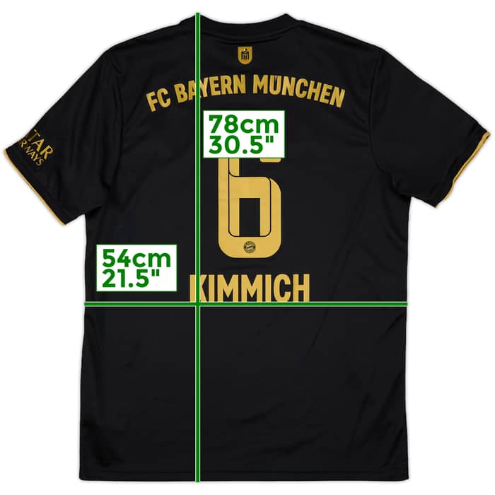 2021-22 Bayern Munich Away Shirt Kimmich #6 - 10/10 - (L)