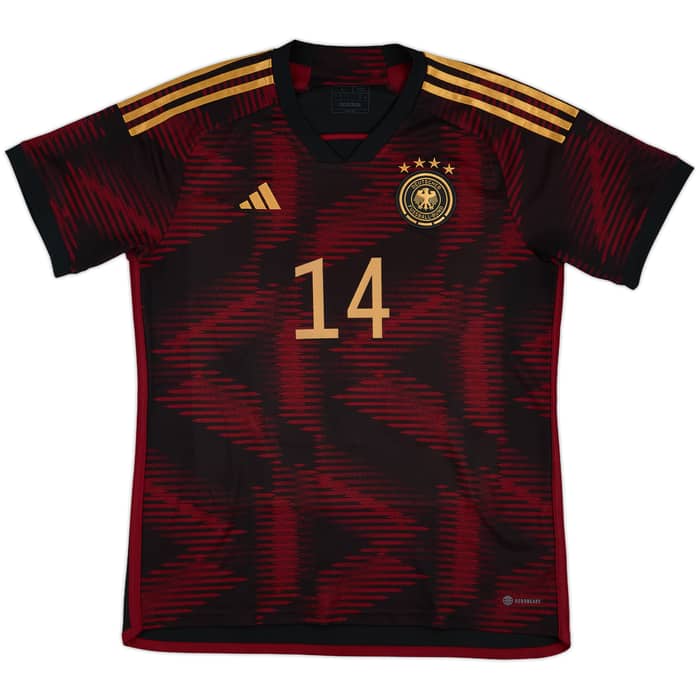 2022-23 Germany Away Shirt Musiala #14 - 9/10 - (L)