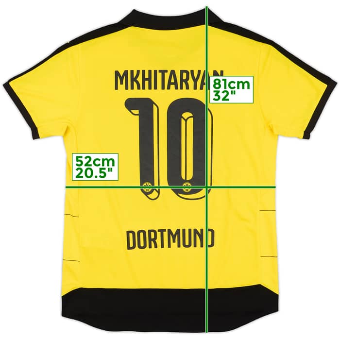 2015-16 Borussia Dortmund Home Shirt Mkhitaryan #10 - 9/10 - (L)