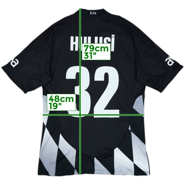 2009-10 Besiktas Third Shirt Hulusi #32 - 7/10 - (L)