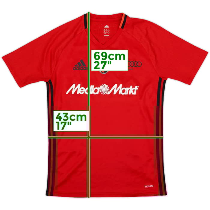 2015-16 Ingolstadt adidas Training Shirt - 6/10 - (S)
