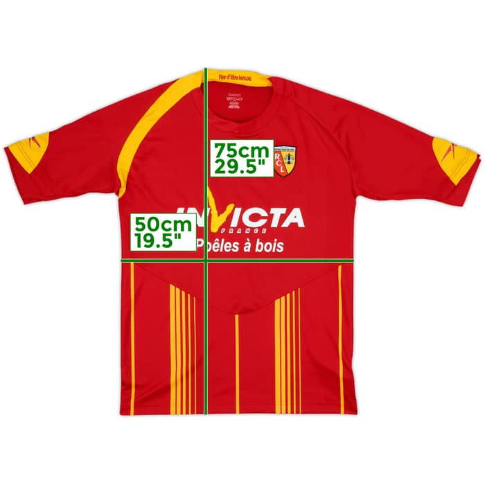2009-10 Lens Home Shirt - 7/10 - (L)