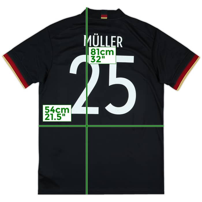 2020-21 Germany Away Shirt Muller #25 - 9/10 - (L)