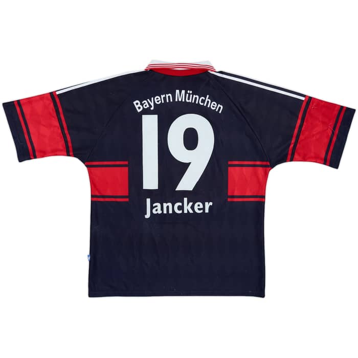1997-99 Bayern Munich Home Shirt Jancker #19 - 7/10 - (XL)