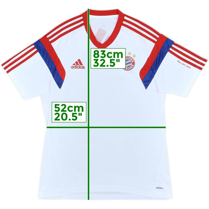 2014-15 Bayern Munich adizero Training Shirt - 8/10 - (L)