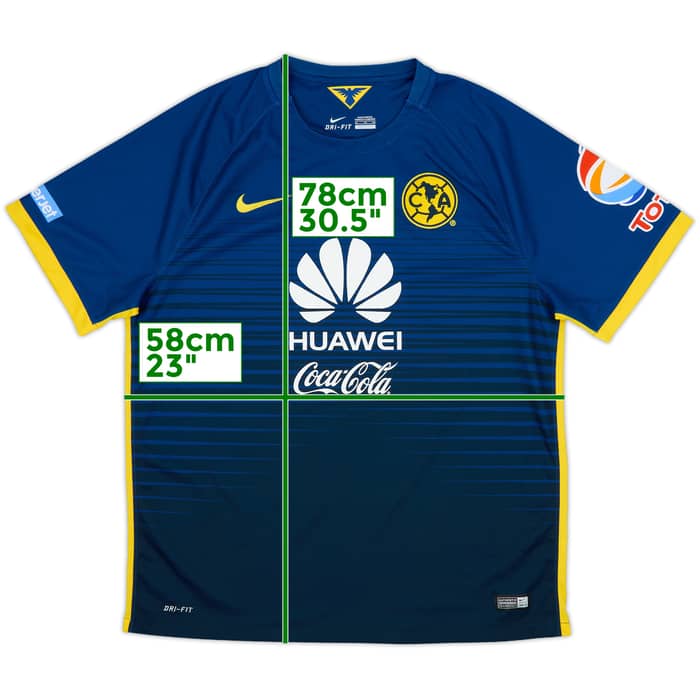 2015-16 Club America Away Shirt - 9/10 - (XL)