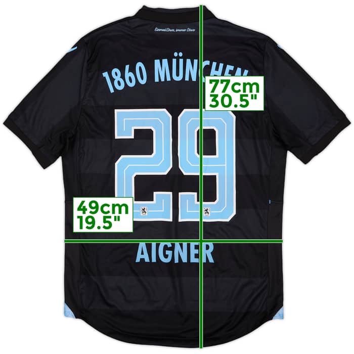 2016-17 1860 Munich Away Shirt Aigner #29 - 8/10 - (L)