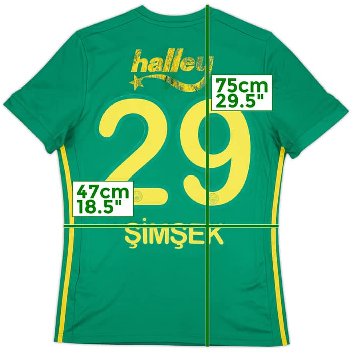 2017-18 Fenerbahce Third Shirt Simsek #29 - 5/10 - (M)