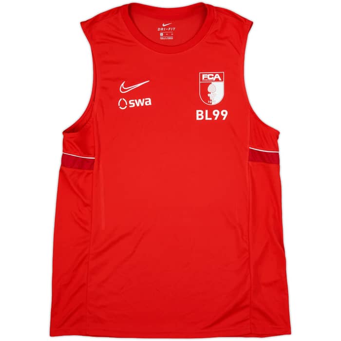 2021-22 Augsburg Staff Issue Nike Training Vest BL99 - 8/10 - (XL)