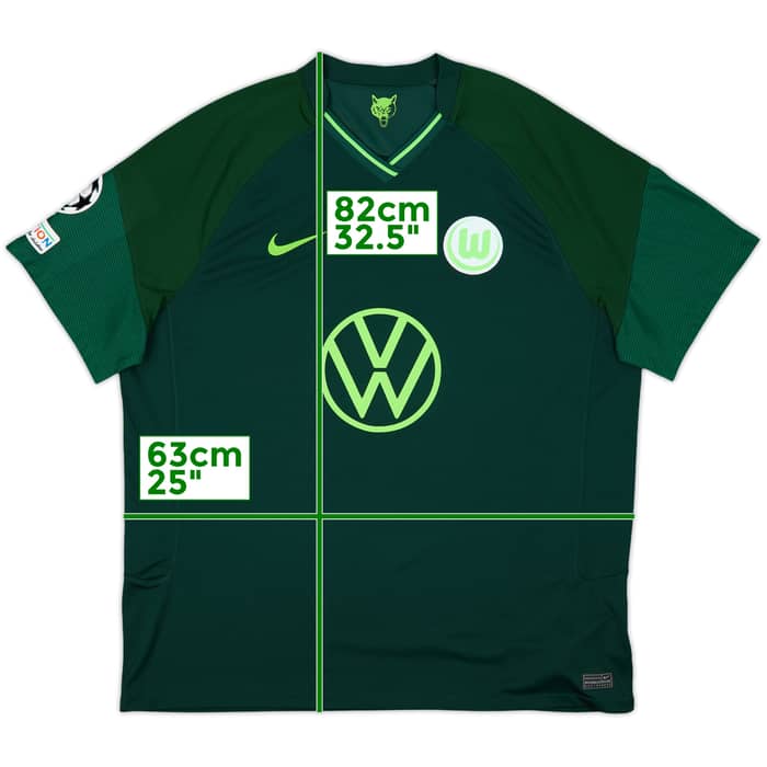 2021-22 Wolfsburg Away Shirt - 10/10 - (XXL)
