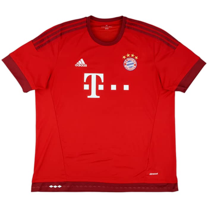 2015-16 Bayern Munich Home Shirt Muller #25 - 5/10 - (XXL)