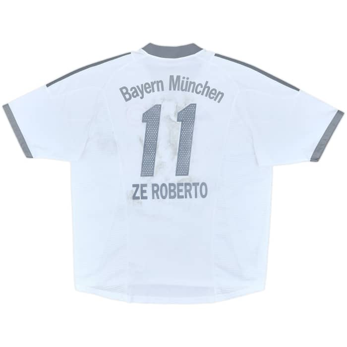 2002-03 Bayern Munich Away Shirt Ze Roberto #11 - 4/10 - (XL)