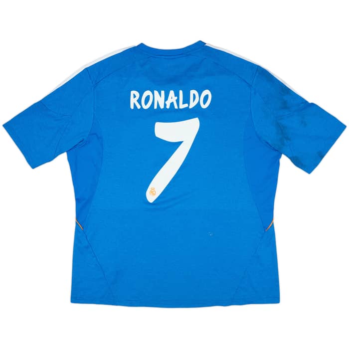 2013-14 Real Madrid Away Shirt Ronaldo #7 - 8/10 - (XL)