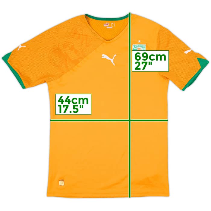 2010-11 Ivory Coast Home Shirt - 9/10 - (S)