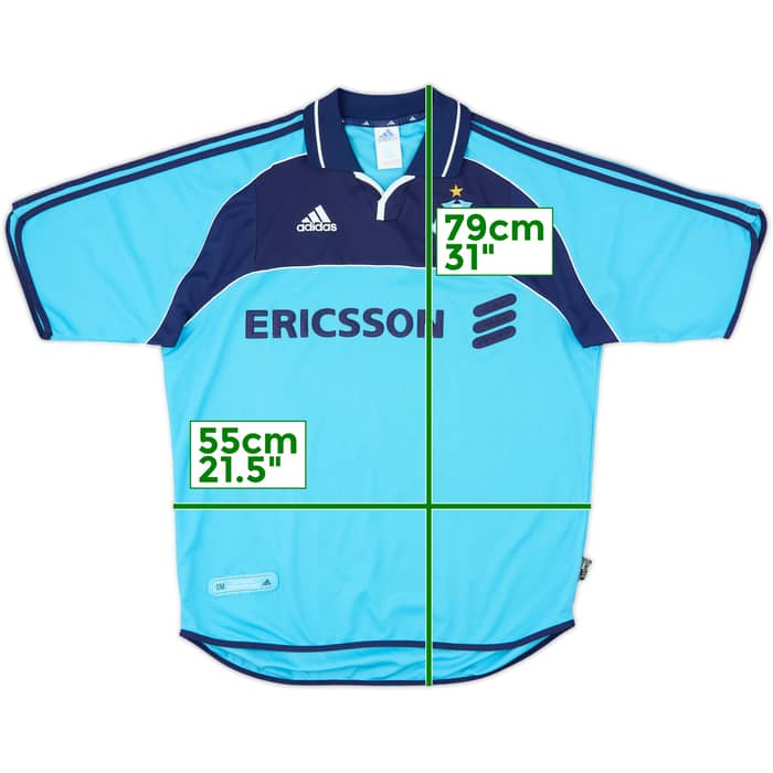 2000-01 Olympique Marseille Away Shirt - 8/10 - (L)