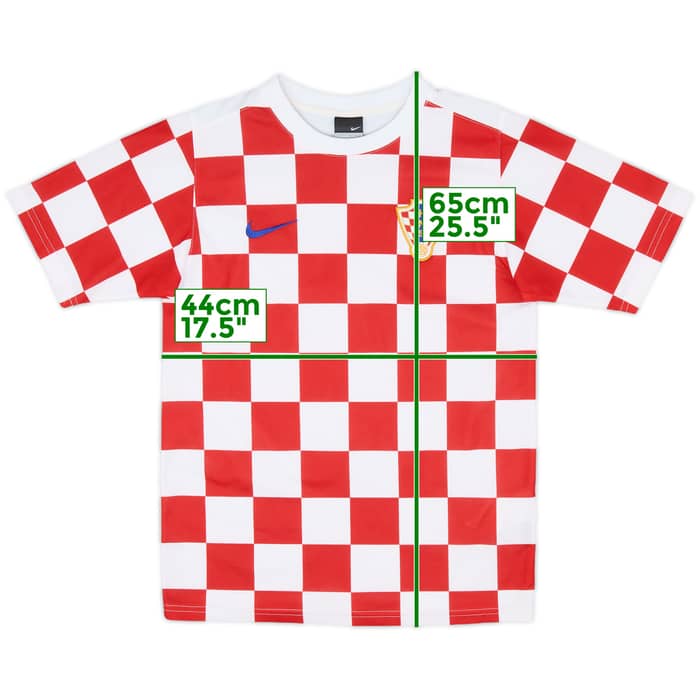 2006-08 Croatia Basic Home Shirt Kiko - 10/10 - (L.Boys)