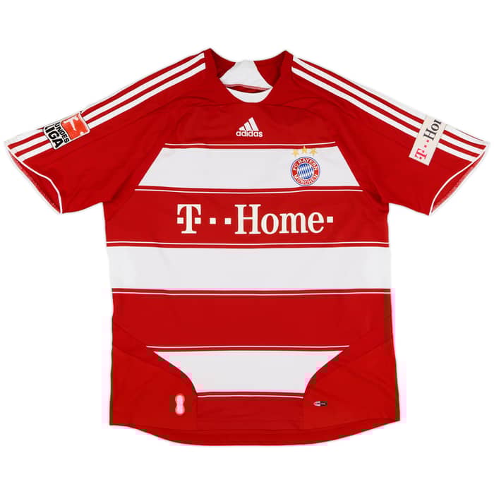 2007-08 Bayern Munich Home Shirt Toni #9 - 6/10 - (L)