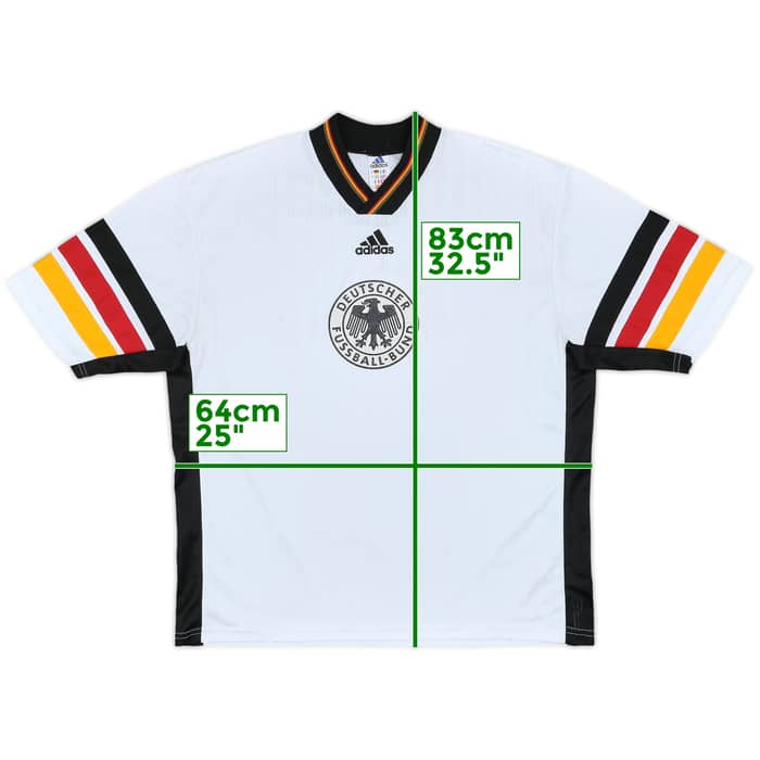 1996-98 Germany adidas Training Shirt - 7/10 - (XL)