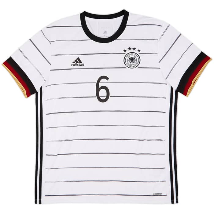 2020-21 Germany Home Shirt Kimmich #6 - 7/10 - (XL)