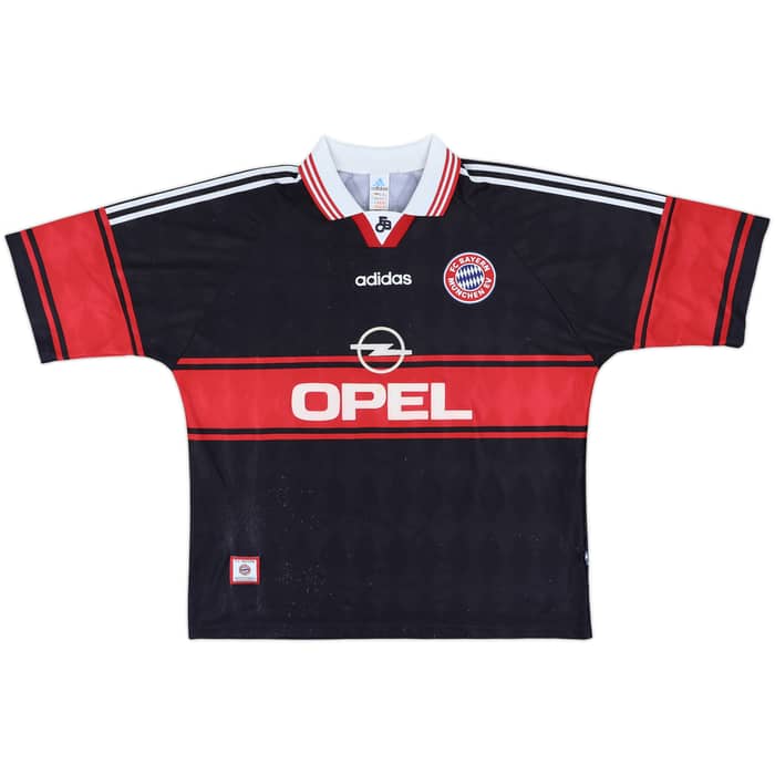 1997-99 Bayern Munich Home Shirt Lizarazu #3 - 8/10 - (XXL)