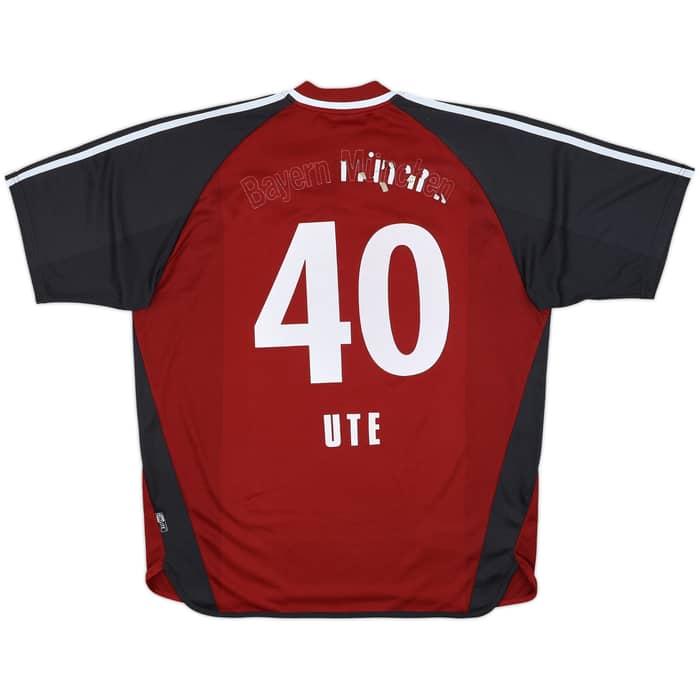 2002-03 Bayern Munich Home Shirt Ute #40 - 4/10 - (XL)