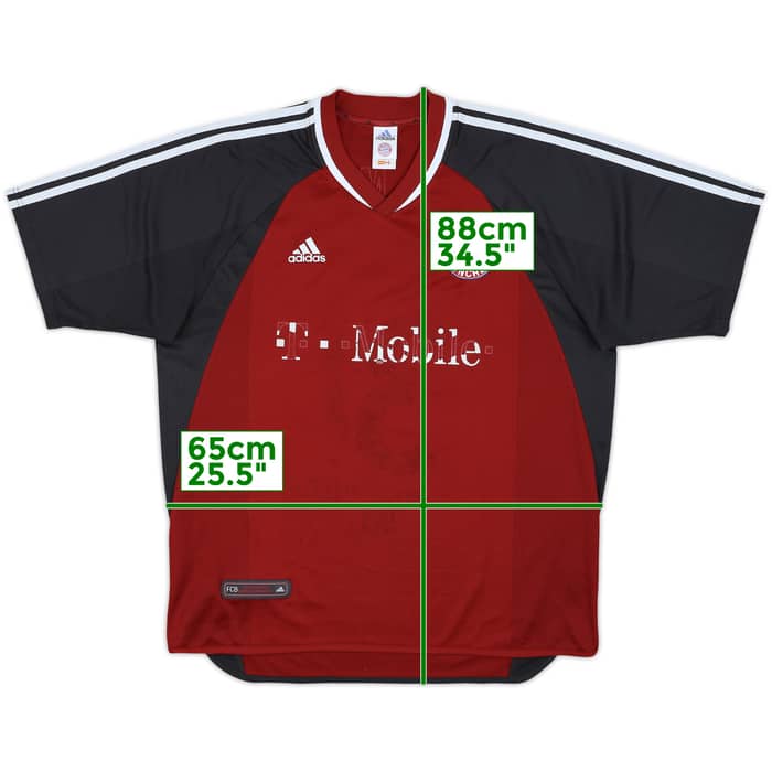 2002-03 Bayern Munich Home Shirt Ute #40 - 4/10 - (XL)