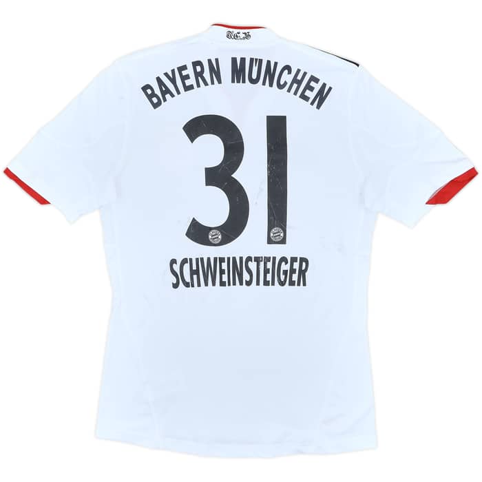 2010-11 Bayern Munich Away Shirt Schweinsteiger #31 - 5/10 - (S)