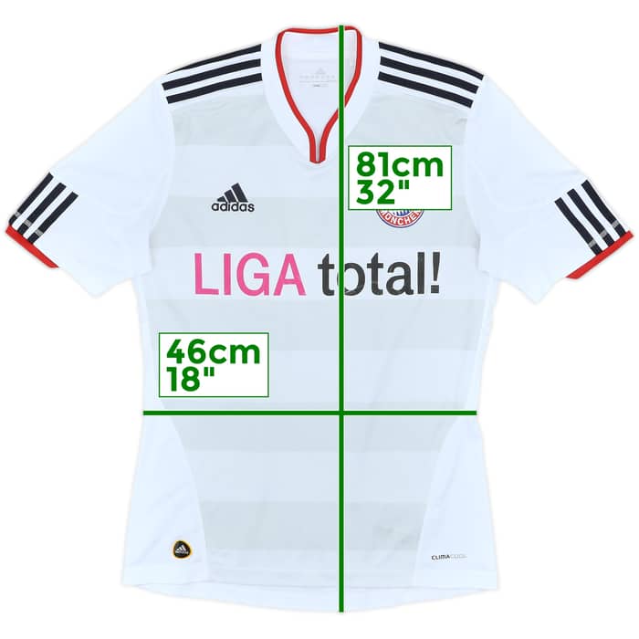 2010-11 Bayern Munich Away Shirt Schweinsteiger #31 - 5/10 - (S)