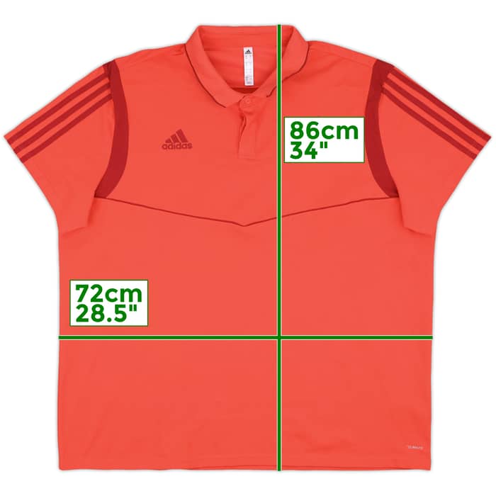 2019-20 Bayern Munich adidas Polo Shirt - 7/10 - (XXL)