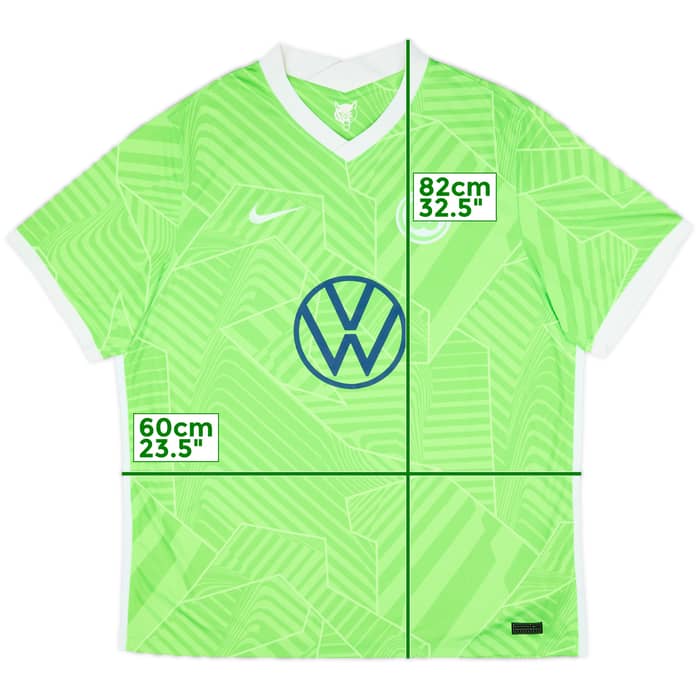2021-22 Wolfsburg Home Shirt - 10/10 - (XXL)