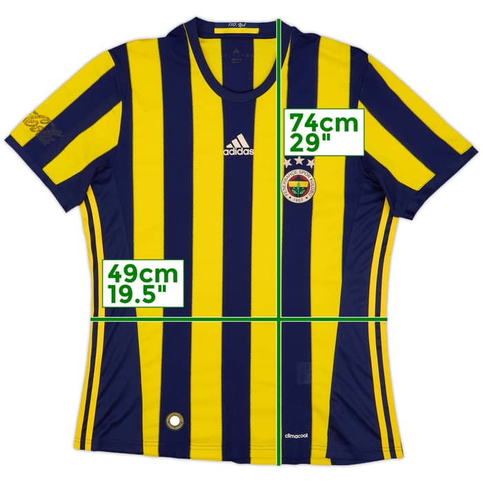 2016-17 Fenerbahce Home Shirt - 6/10 - (L)