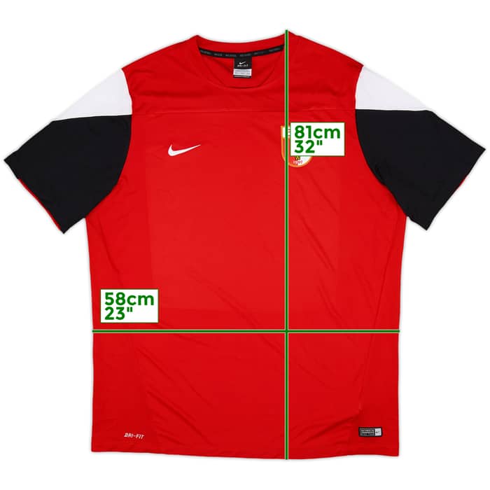 2014-15 Augsburg Nike Training Shirt - 10/10 - (XXL)