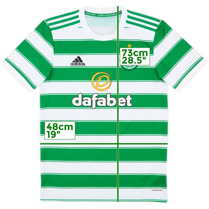 2021-22 Celtic Home Shirt - 10/10 - (S)