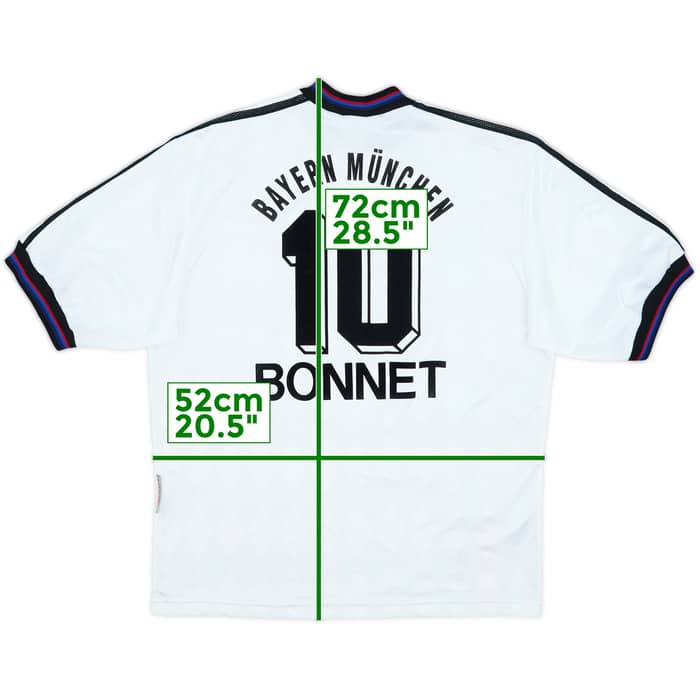 1996-98 Bayern Munich Away Shirt Bonnet #10 - 9/10 - (M)