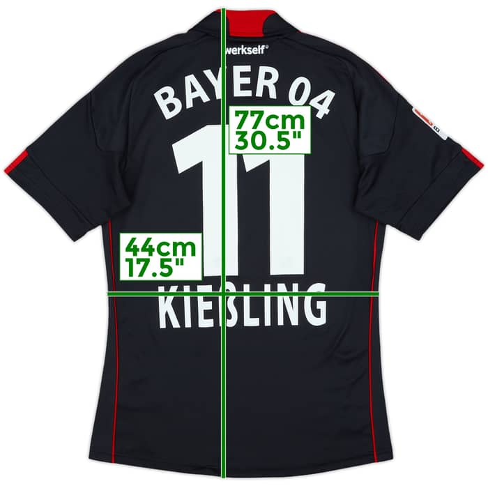 2010-11 Bayer Leverkusen Home Shirt Kiessling #11 - 9/10 - (S)