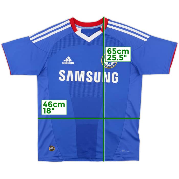 2010-11 Chelsea Home Shirt - 7/10 - (XL.Boys)