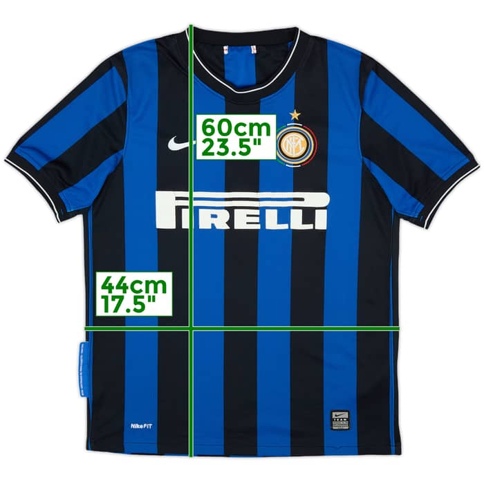2009-10 Inter Milan Home Shirt - 6/10 - (L.Boys)