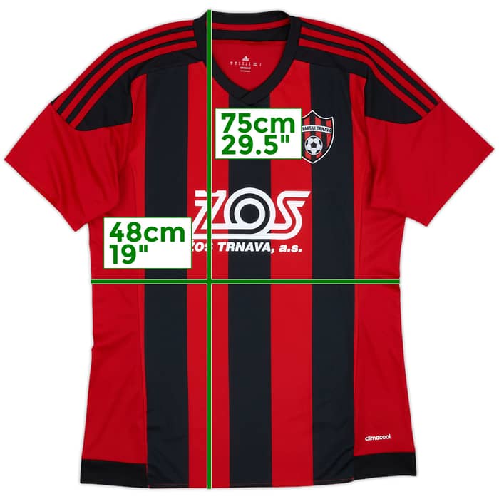 2015-16 Spartak Trnava Home Shirt - 9/10 - (M)