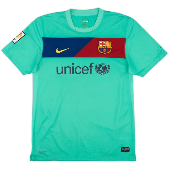 2010-11 Barcelona Away Shirt David Villa #7 - 8/10 - (M)