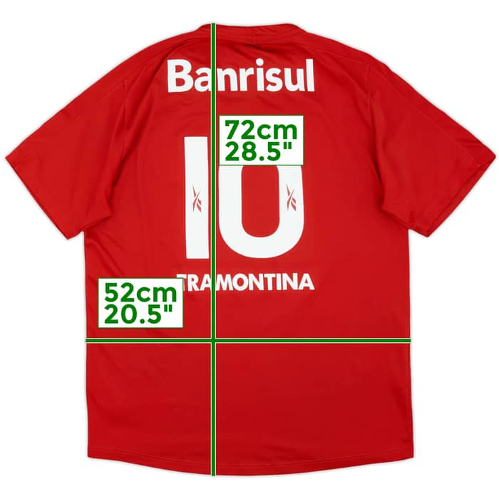 2010 Internacional Home Shirt #10 - 9/10 - (L)