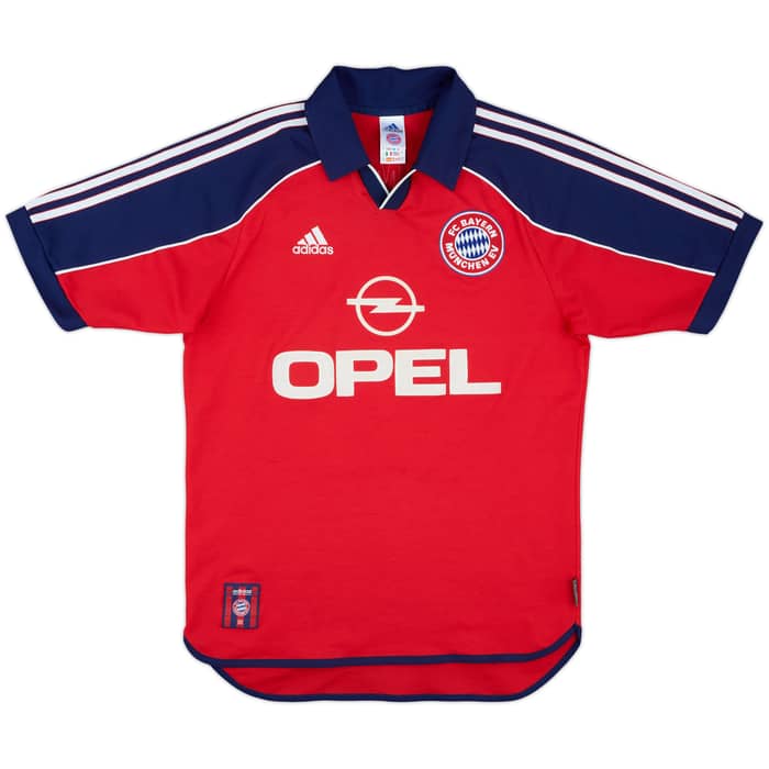 1999-01 Bayern Munich Home Shirt Scholl #7 - 8/10 - (S)