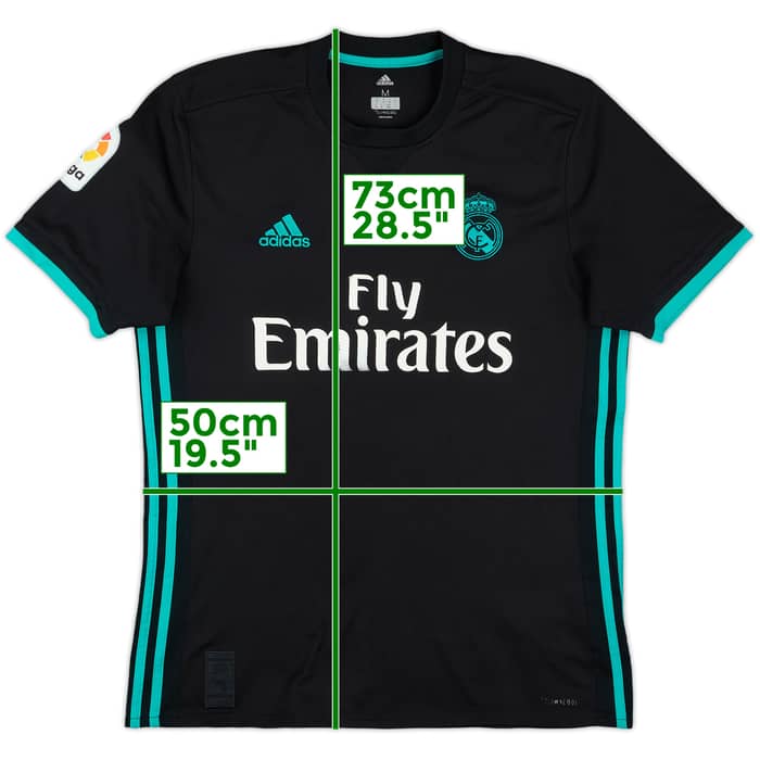 2017-18 Real Madrid Away Shirt - 5/10 - (M)
