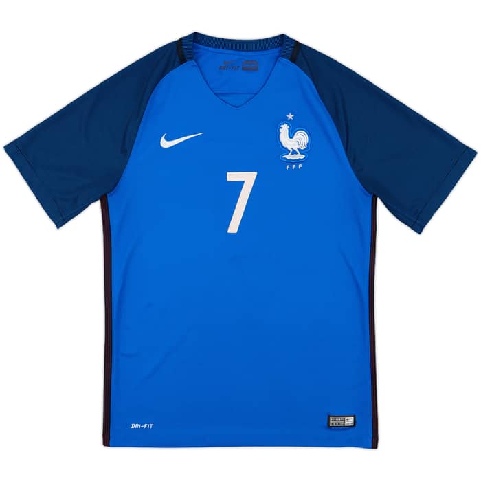 2016-17 France Home Shirt Griezmann #7 - 4/10 - (S)