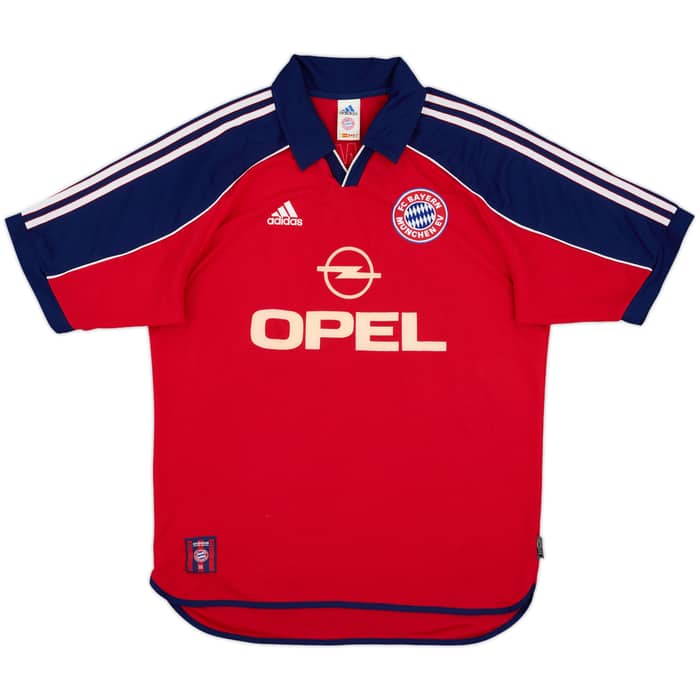 1999-01 Bayern Munich Home Shirt Santa Cruz #24 - 5/10 - (L)
