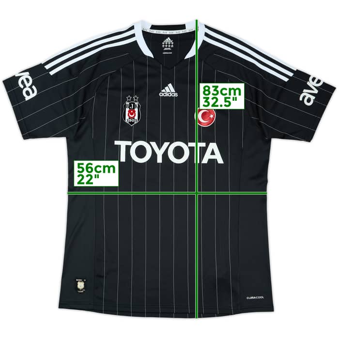 2011-12 Besiktas Third Shirt - 7/10 - (XL)