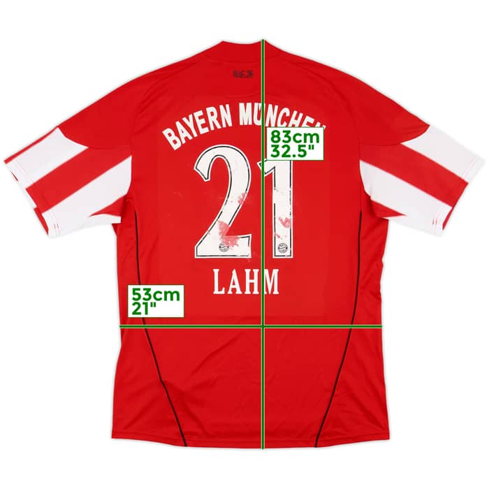 2010-11 Bayern Munich Home Shirt Lahm #21 - 5/10 - (L)