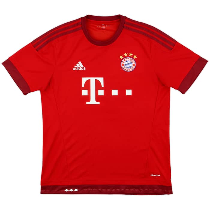 2015-16 Bayern Munich Home Shirt Muller #25 - 7/10 - (L)