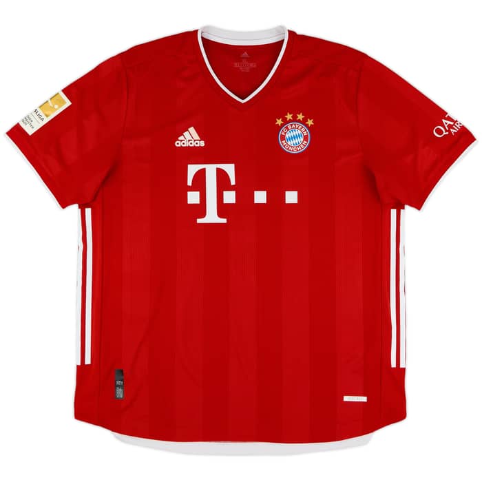 2020-21 Bayern Munich Authentic Home Shirt Thiago #6 - 6/10 - (XL)