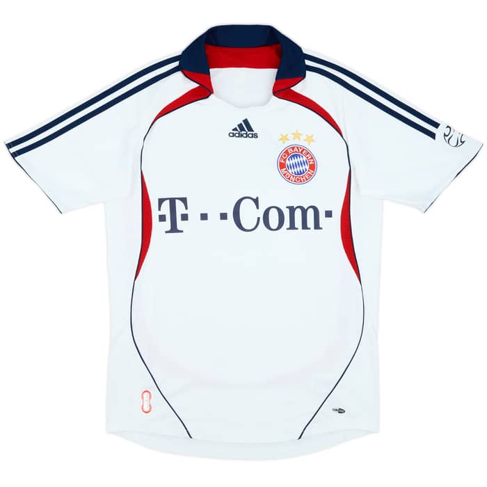 2006-07 Bayern Munich Away Shirt Van Buyten #5 - 6/10 - (S)